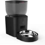 ظرف غذا اتومات سگ و گربه petgravity مدل QQ029 مجهز به دوربین دید در شب و wifi