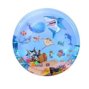 تشک بازی گربه مدل دریای عمیق آبی قطر 100cm