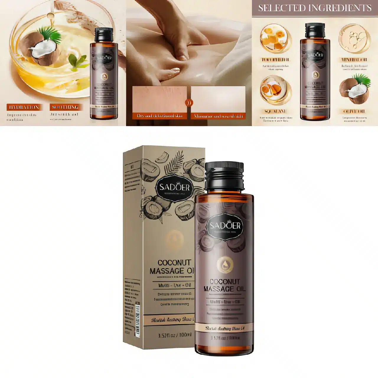 روغن ماساژ سادور100 میلی لیتر - تصویر 4