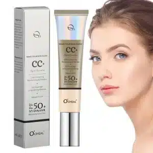 کرم ضدآفتاب رنگی اوچیل SPF 50 مدل +CC وزن 30gr