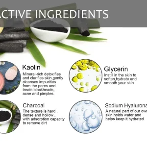 ماسک گچی صورت اوچیل مدل زغال بامبو وزن 40gr