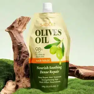 ماسک مو سادور مدل زیتون پک ساندیسی