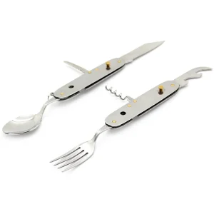 مجموعه قاشق و چنگال سفری 6 کاره RIMEI مدل no.5713