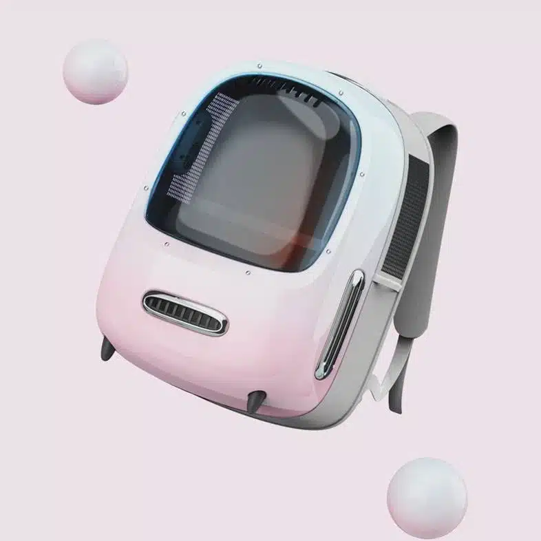 کوله پشتی حمل حیوانات پت کیت مدل Breezy Dome 2 - تصویر 4