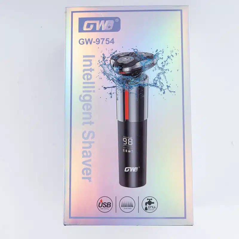 ماشین اصلاح موی صورت شارژی جی دبلیو مدل GW W-9754 - تصویر 3