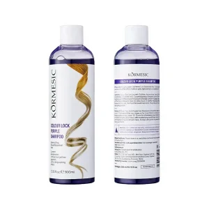 شامپو ضد زردی کورمسیک مدل COLOR LOCK PURPLE حجم 300ml