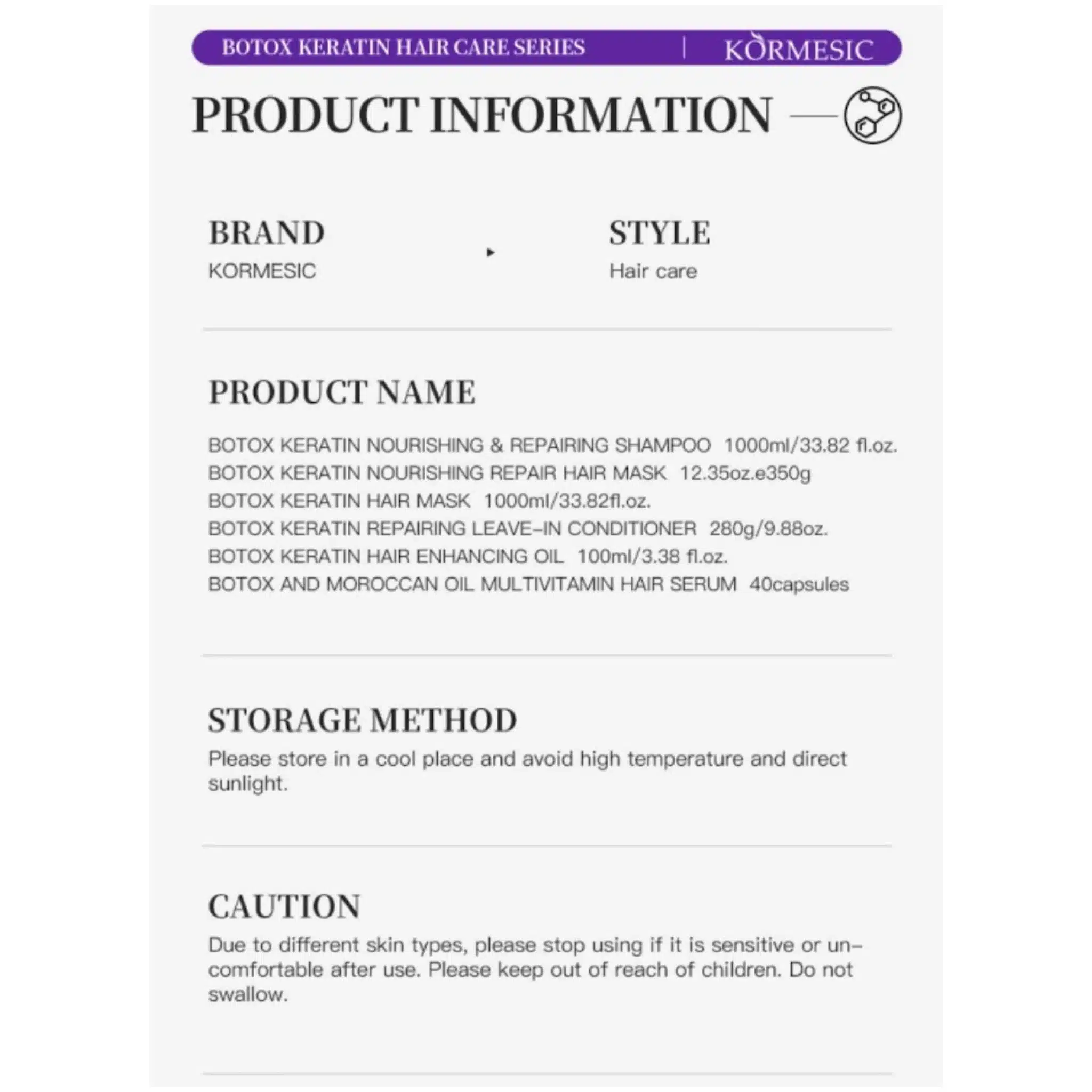 ماسک ترمیم و صاف کننده کورمسیک مدل بوتاکس مناسب انواع مو حجم 350ml - تصویر 4