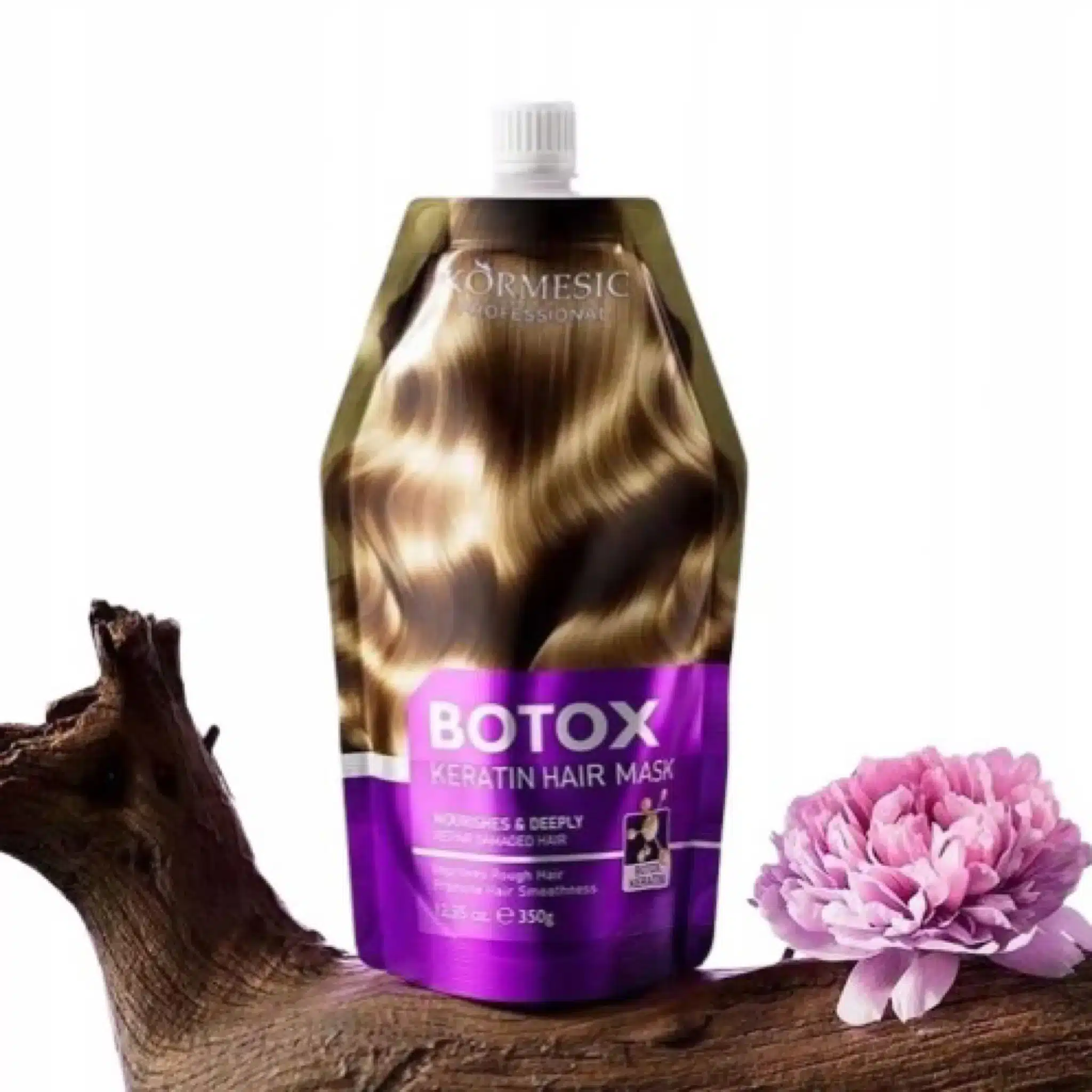 ماسک ترمیم و صاف کننده کورمسیک مدل بوتاکس مناسب انواع مو حجم 350ml - تصویر 2