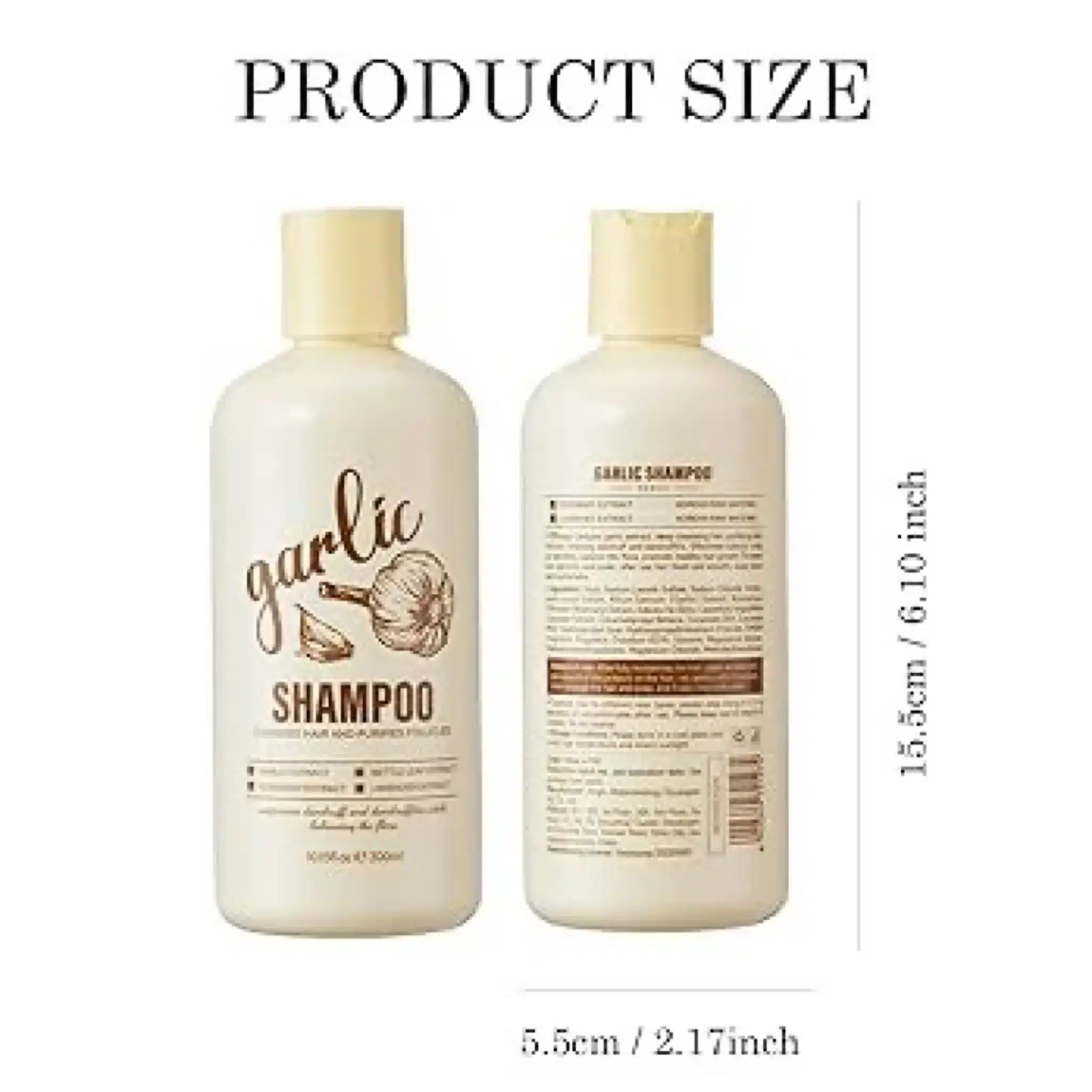 شامپو ضد ریزش مو کورمسیک مدل عصاره سیر مناسب انواع مو حجم 300ml - تصویر 6