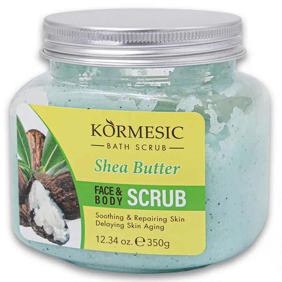 اسکراب لایه بردار صورت و بدن کورمسیک مدل شی باتر وزن 350gr - تصویر 4