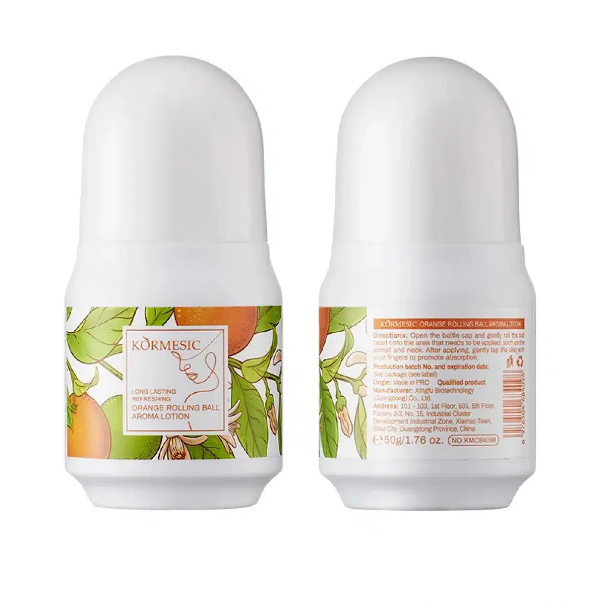 مام رول ضد تعریق کورمسیک مدل پرتغال وزن 50 گرم - تصویر 2