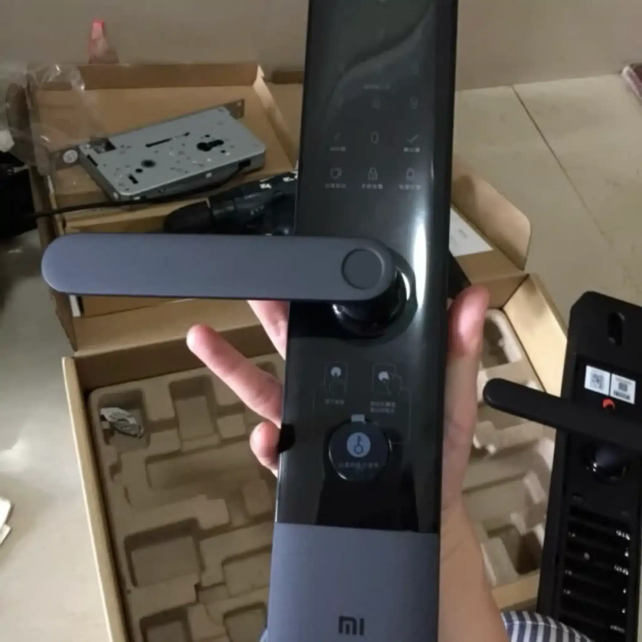 دستگیره هوشمند mijia شیائومی مدل Mi Smart Door Lock E - تصویر 12