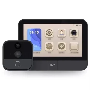 چشمی هوشمند آنلاین DUC سری alfa 400 با باتری بک آپ اضافه