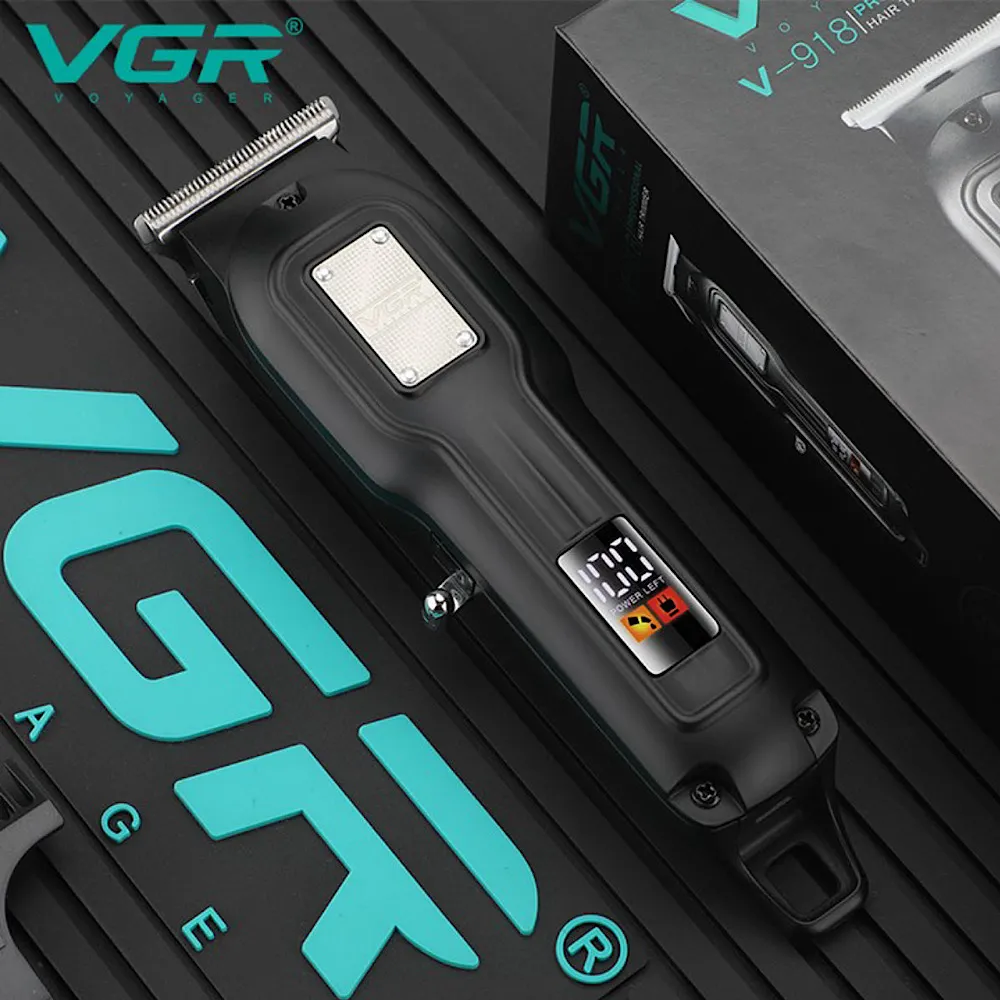 ماشین اصلاح موی سر و صورت وی جی آر سری خط زن VGR V-918 - تصویر 4