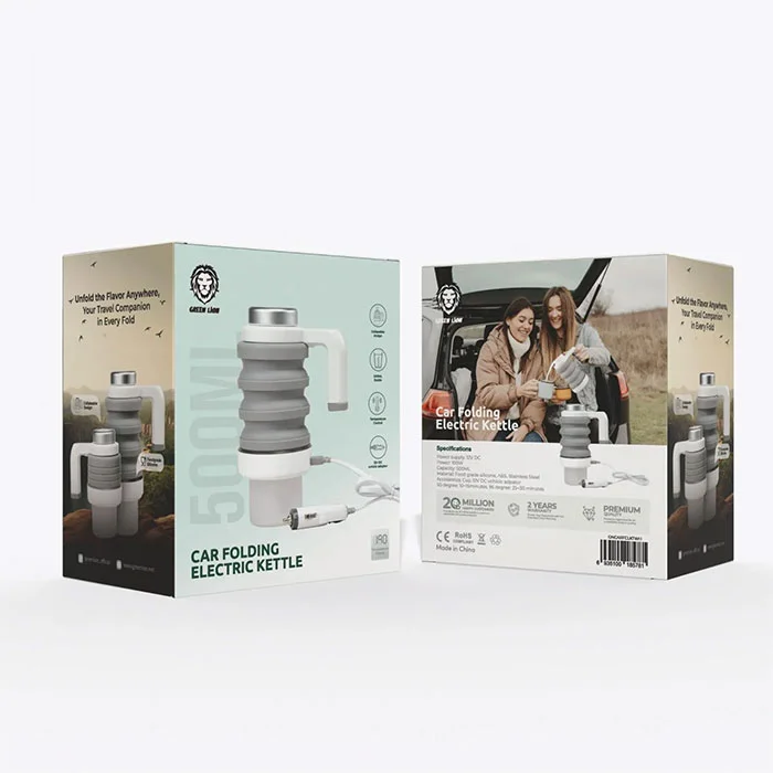 کتری فندکی گرین لاین مدل Electric Kettle GNCARFELKT - تصویر 3