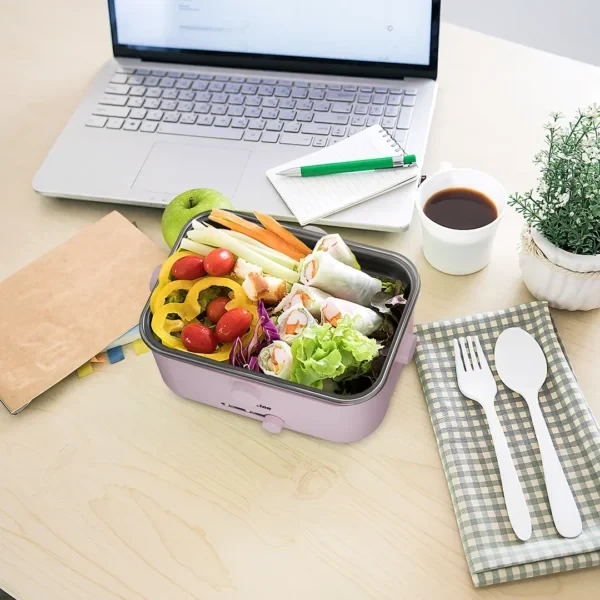 ظرف نگهدارنده و گرم کننده غذا گرین لاین مدل GREEN LiON Lunch Mate - تصویر 5