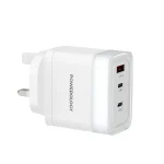 آداپتور ۶۵ وات پاورولوژی UK مدل Powerology Lunex Series Fast Charging Adapter PD 65W