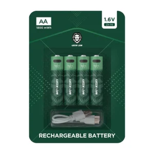 باتری قلمی قابل شارژ گرین Rechargeable Battery 1800mWh