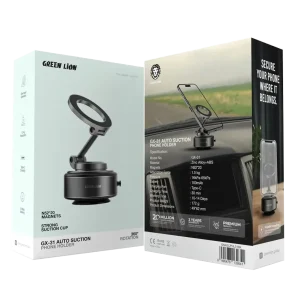 پایه نگهدارنده گوشی گرین لاین مدل خودکار سری Green Lion GX-31 Auto Suction Phone Holder