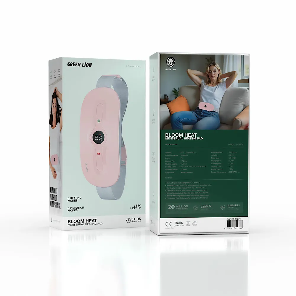 ماساژور گرم کننده قاعدگی گرین لاین GREEN LiON سری BLOOM - تصویر 7