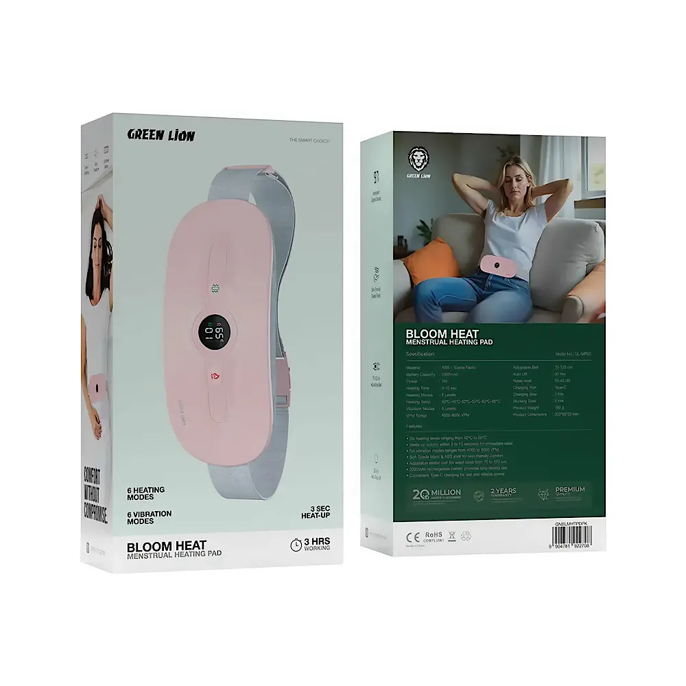 ماساژور گرم کننده قاعدگی گرین لاین GREEN LiON سری BLOOM - تصویر 2