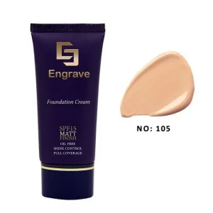 کرم پودر تیوپی اینگریو مدل فاقد چربی شماره 105 حجم 40 میلی گرم