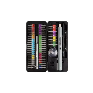 پیچ گوشتی شارژی گرین لاین مدل GN58IN1ELSD مجموعه 58 عددی