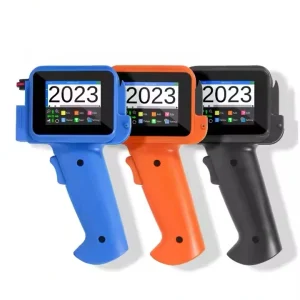 جت پرینتر دستی SONIC مدل mini pro کاتریج پایه حلال رنگ آبی 5000 تایی قابل شارژ