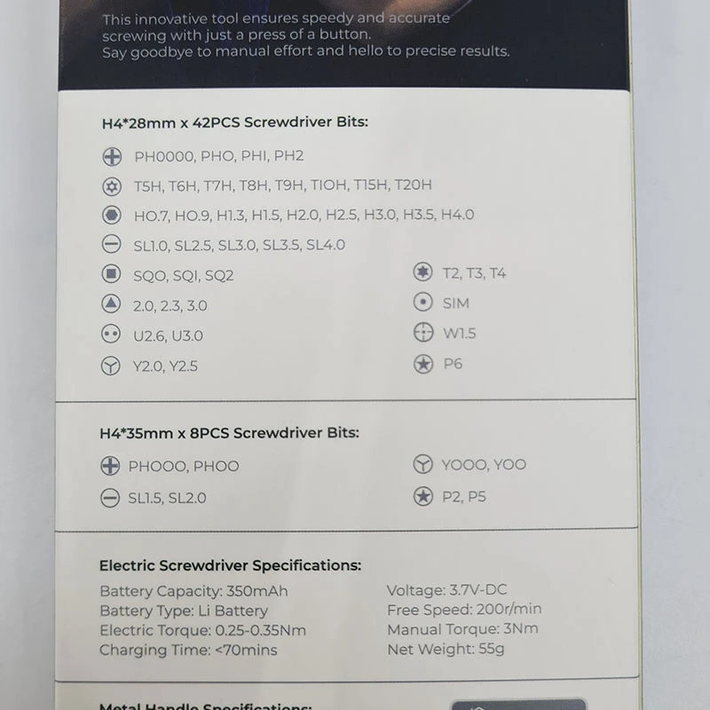 پیچ گوشتی شارژی گرین لاین مدل GN58IN1ELSD مجموعه 58 عددی - تصویر 5