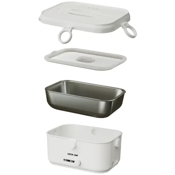 ظرف نگهدارنده و گرم کننده غذا گرین لاین مدل GREEN LiON Lunch Mate - تصویر 6