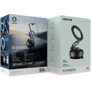 پایه نگهدارنده مگ سیف گوشی گرین لاین مدل GX-40 مکشی