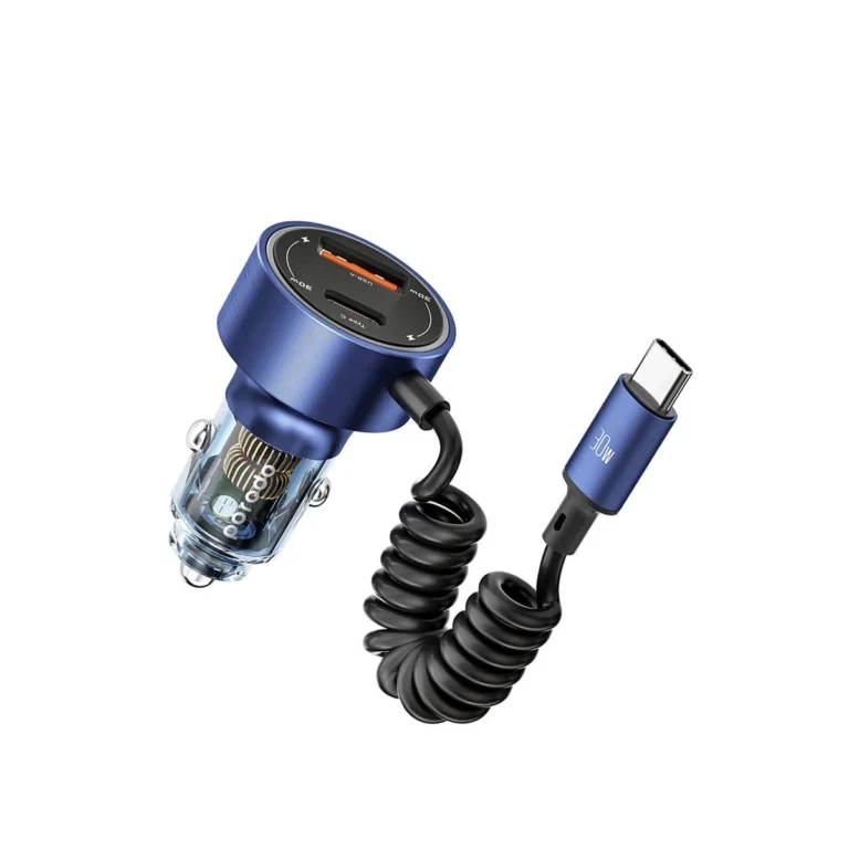 شارژر فندکی 60 وات 2 پورت پرودو مدل PD-60CXC - تصویر 4