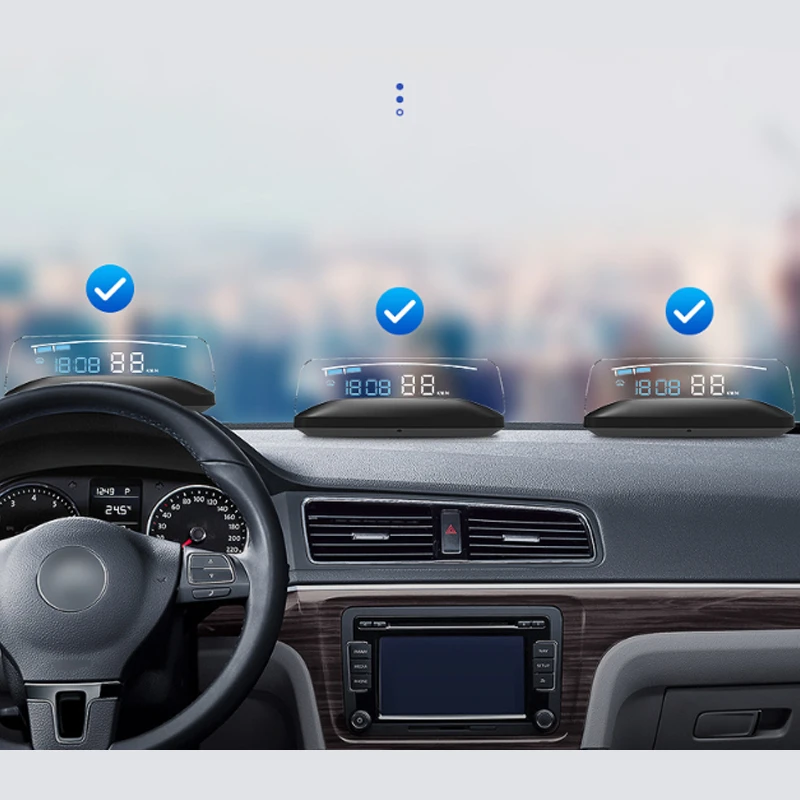 نمایشگر هدآپ خودرو گرین لاین مدل GNCBTHDPLYBK - تصویر 3