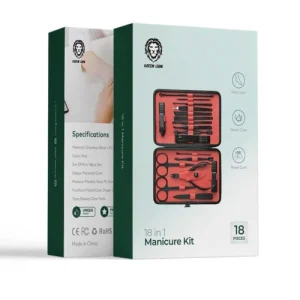ست مانیکور و پدیکور گرین لاین Green Lion 18 in 1 Manicure Kit