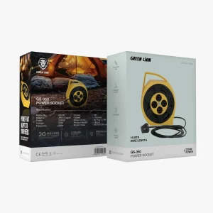 کابل سیار گرین لاین 15 متری 4 خروجی