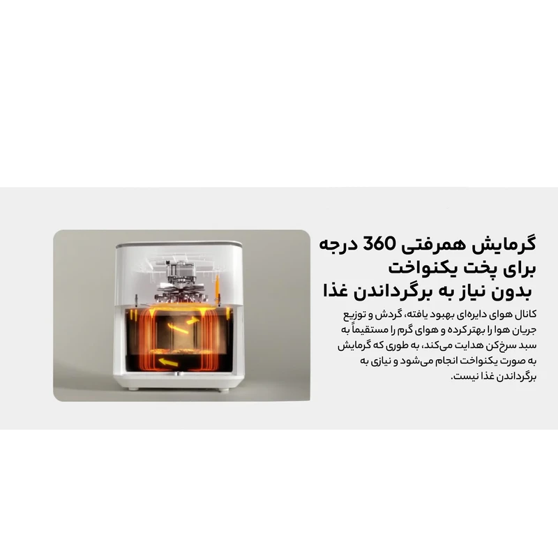 هواپز 6.5 لیتر شیائومی مدل MAF_W6501 - تصویر 9
