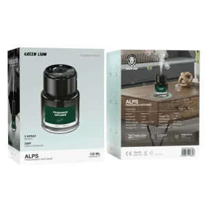 خوشبوکننده خودرو گرین لاین مدل ALPS با رایحه New Car حجم 130ML