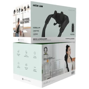 ماساژور چهار بعدی گردن و شانه و کمر شارژی گرین لاین Green Lion Neck & Shoulder Rechargeable 4D kneading Massage