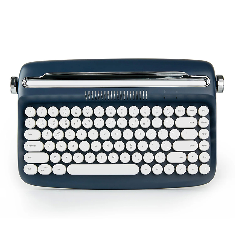 کیبورد بلوتوثی اکتو مدل B303 طرح ماشین تایپ - تصویر 7