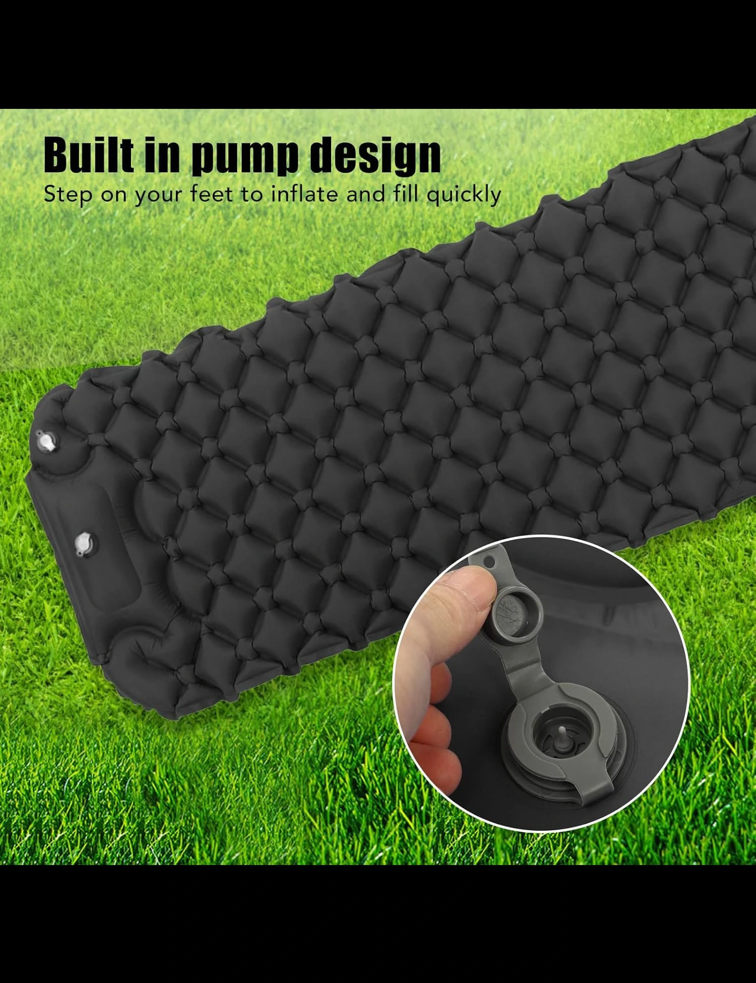 تشک بادی گرین لاین مدل GMT-180 مناسب 1 نفر - تصویر 11