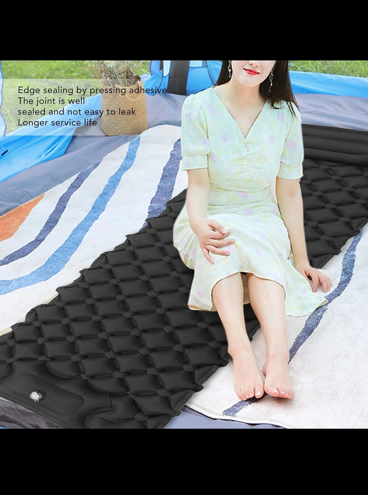 تشک بادی گرین لاین مدل GMT-180 مناسب 1 نفر - تصویر 10