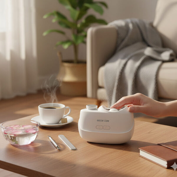 ناخن گیر و سوهان برقی گرین لاین مدل Green Lion 2 In 1 Nail Clipper and Polisher - تصویر 3