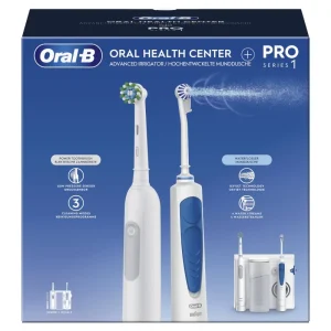 مسواک برقی اورال-بی مدل ORAL HEALTH CENTER PRO SERIES 1 به همراه 2 سری یدک