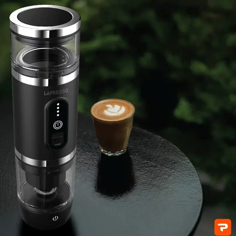 اسپرسوساز سفری لپرسو مدل پرتابل با کف ساز سری PORTABREW LPCFFM4IN1BK - تصویر 4
