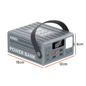 پاوربانک 22.5 وات کانفولون مدل A45Q ظرفیت 100000 میلی آمپر ساعت