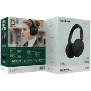 هدفون بیسیم گرین لاین Green Lion Denmark Wireless Headphone GL-HP55