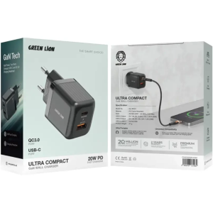 شارژر دیواری 20 وات گرین لاین Ultra Compact GL-WC31