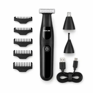 ماشین اصلاح چندکاره Green Lion One Blade Plus تریمر صورت، بینی و ابرو ضدآب