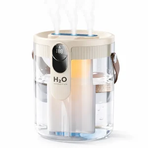 دستگاه بخور سرد شارژی KIMMOO مدل H40 سه دیفیوزر