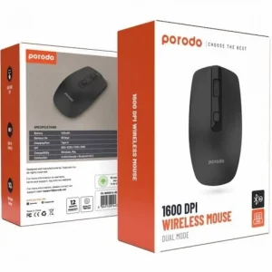 موس بی‌سیم دوحالته پرودو مدل PD-WBRM16-BK